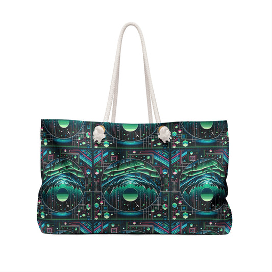 Digital Adventure Graphics Digital Explorer Weekender Bag - 8404 Design-59