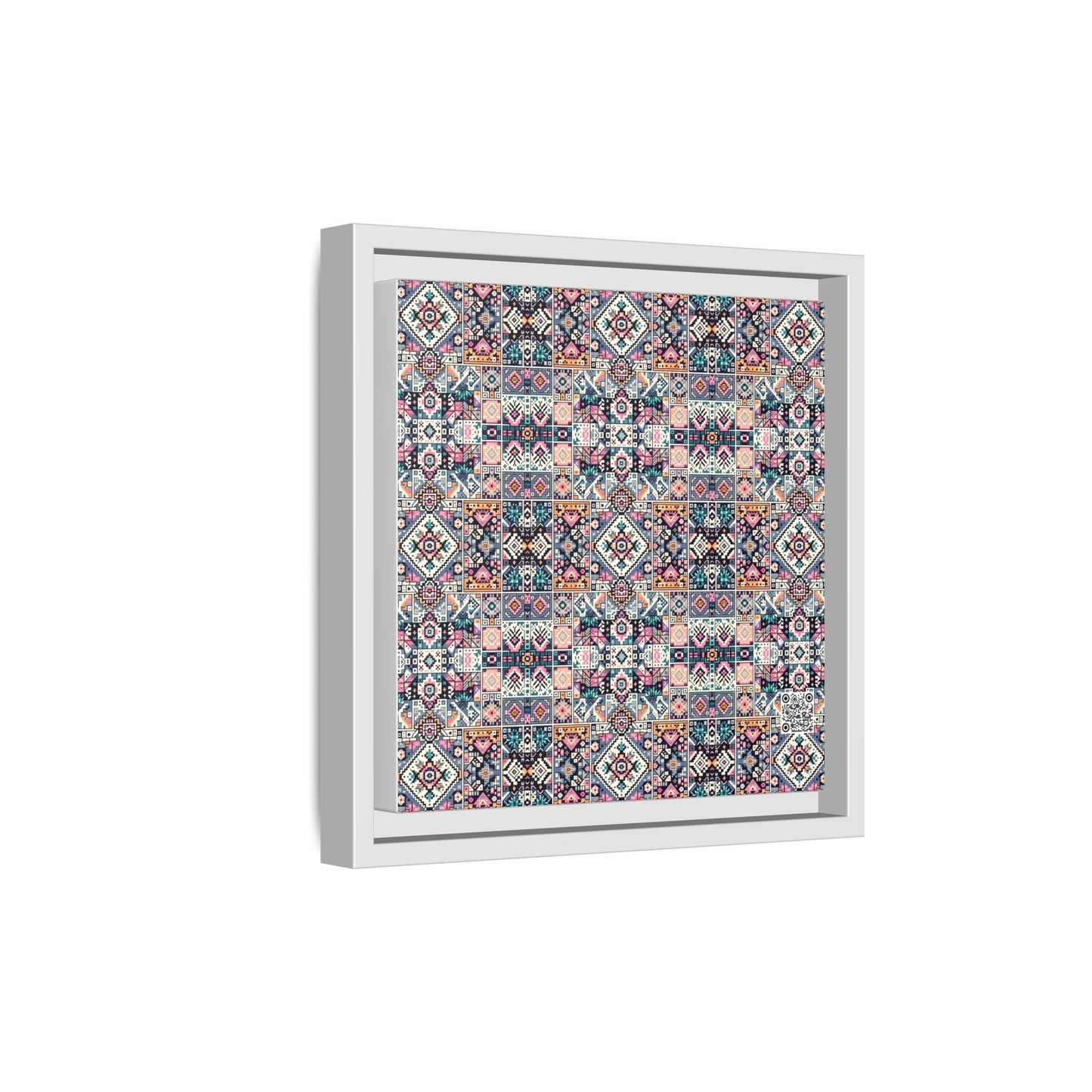Matte Canvas, Framed (multi-Color) - 8404 Design-01
