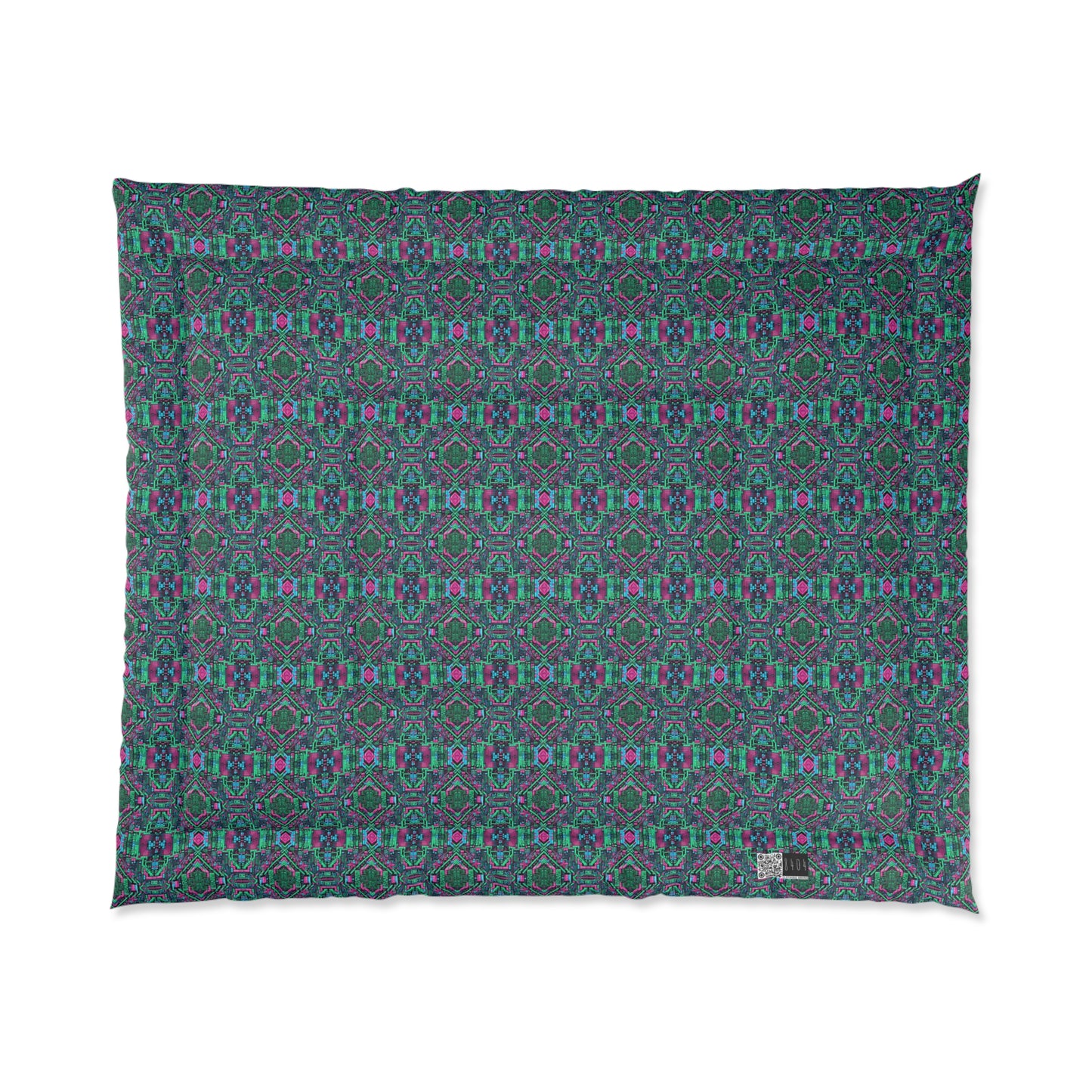 Digital Glitch Vibes Tech-Inspired Streetwear Comforter - 8404 Design-71