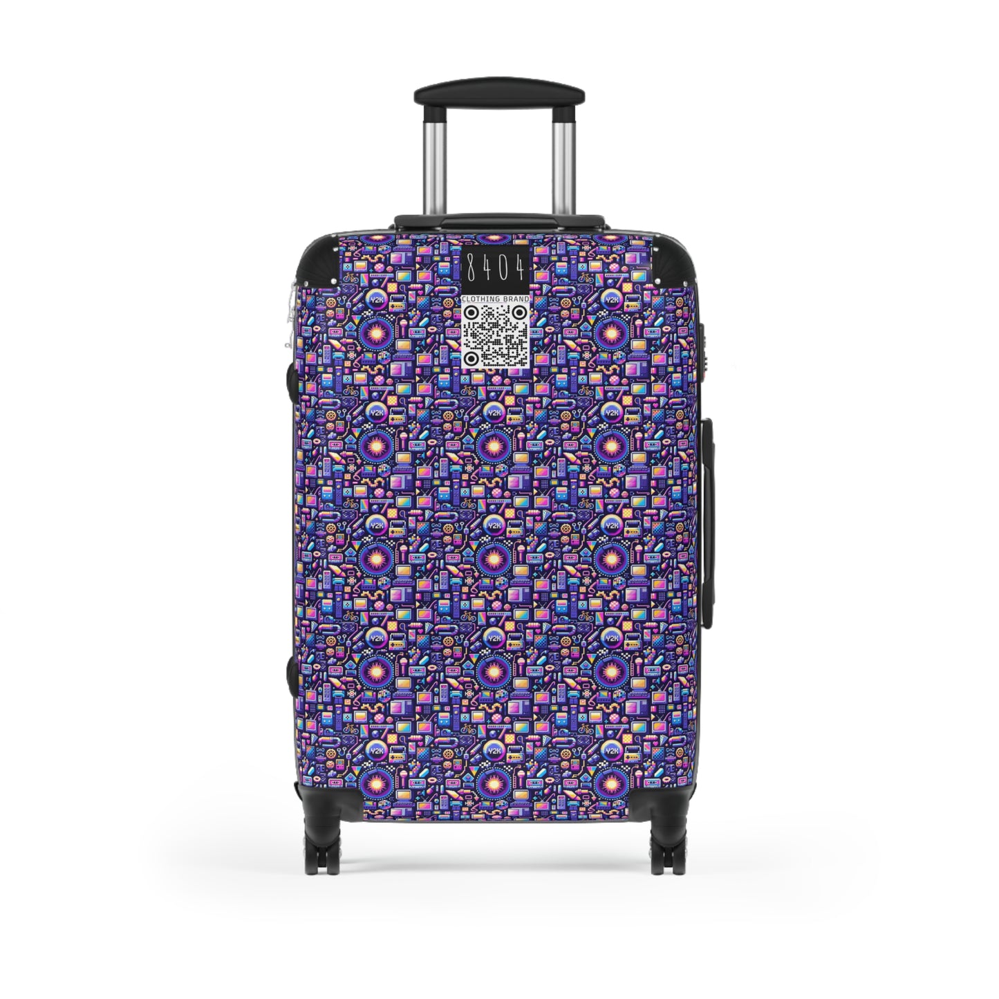 Digital Nostalgia Modern Retro Fusion Suitcase - 8404 Design-64