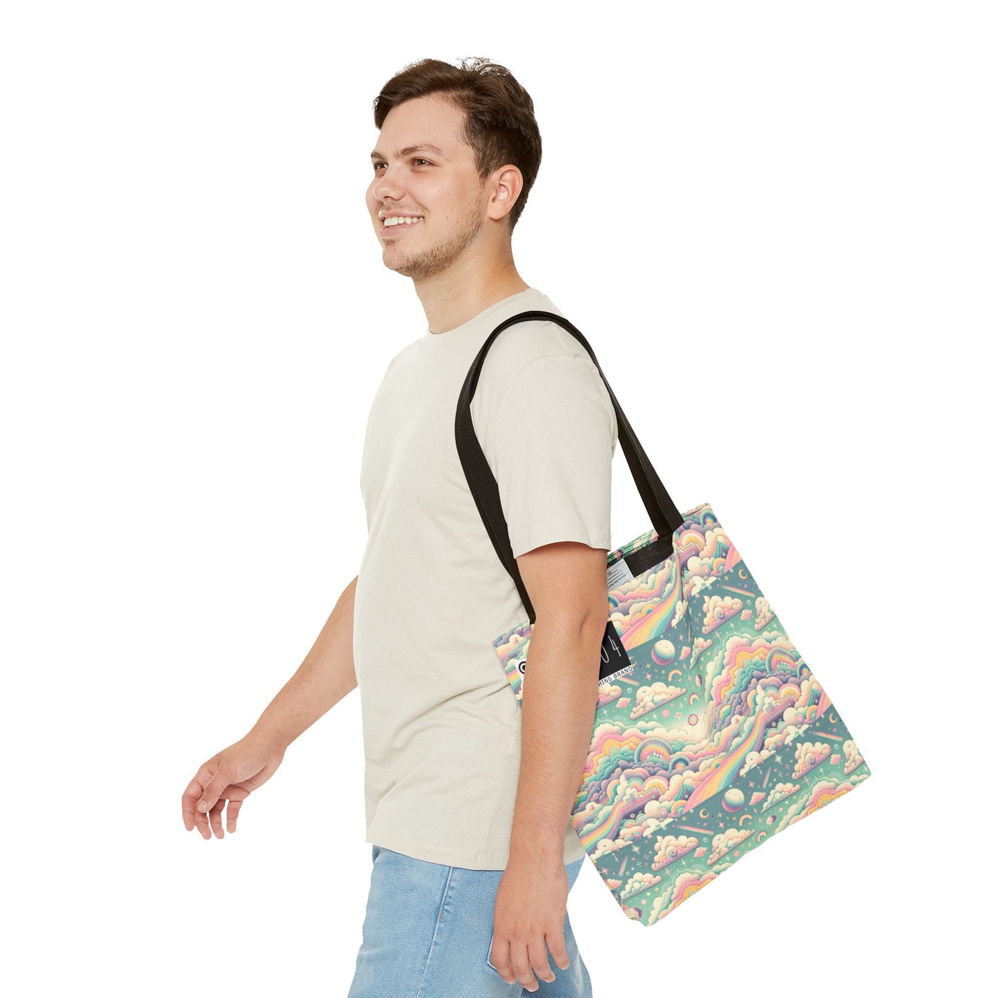 Digital Dreamland Whimsical and Nostalgic Streetwear With a Digital Twist Tote Bag - 8404 Design-65