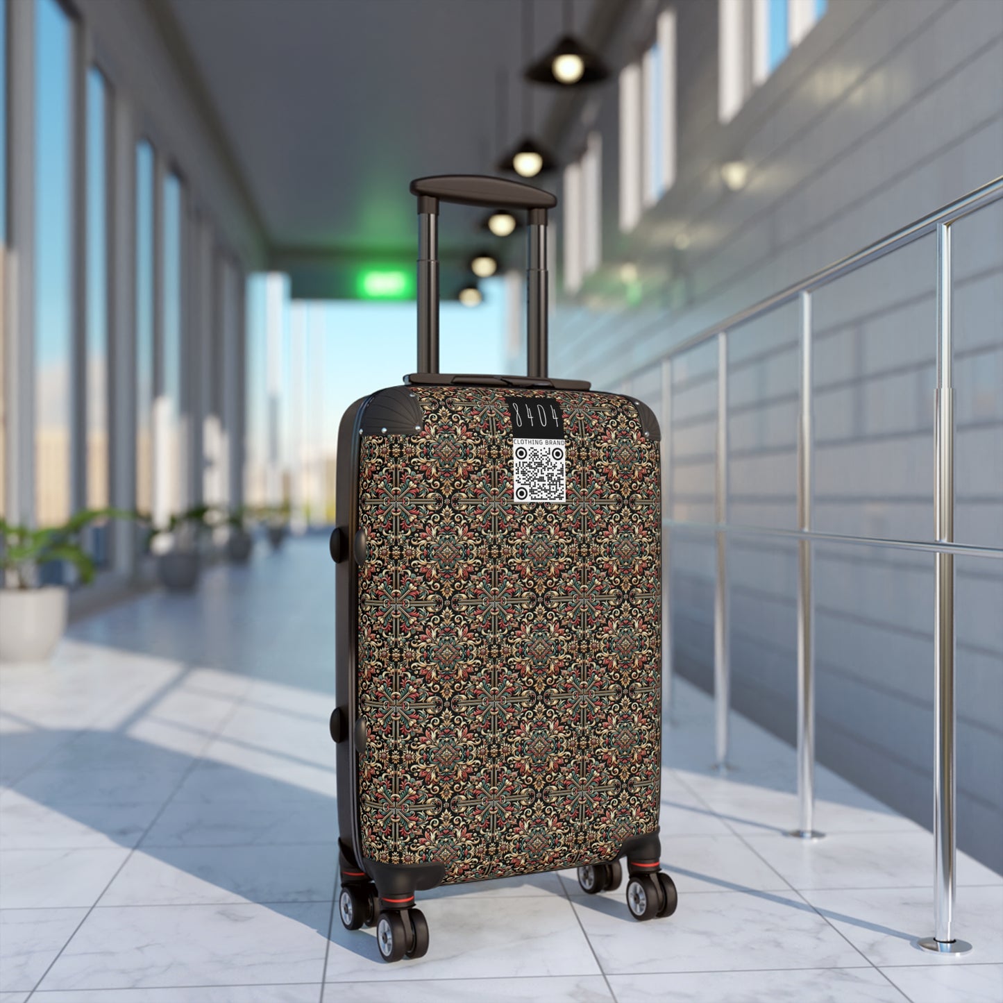 Streetwear Renaissance Artistic Clash of Old and New Suitcase - 8404 Design-46