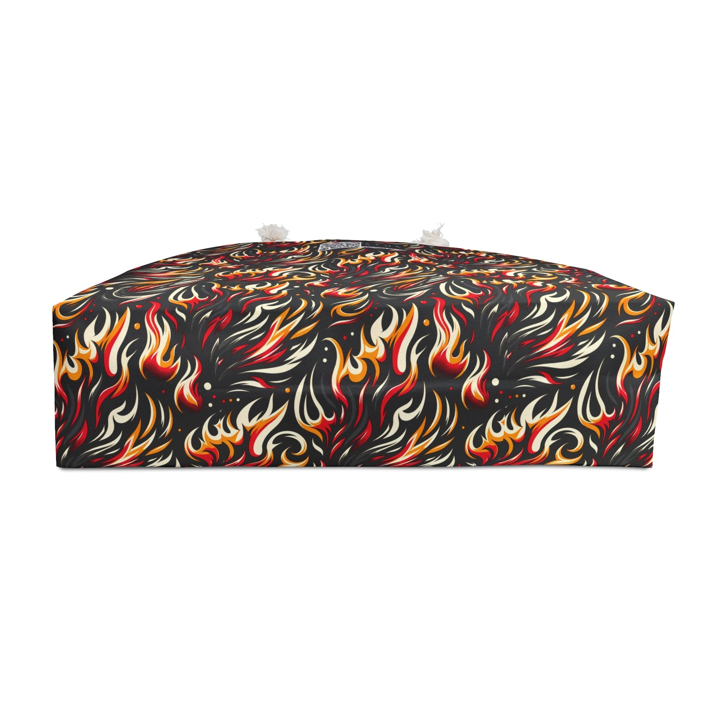 Fire & Flames Bold Streetwear Statement Weekender Bag - 8404 Design-60