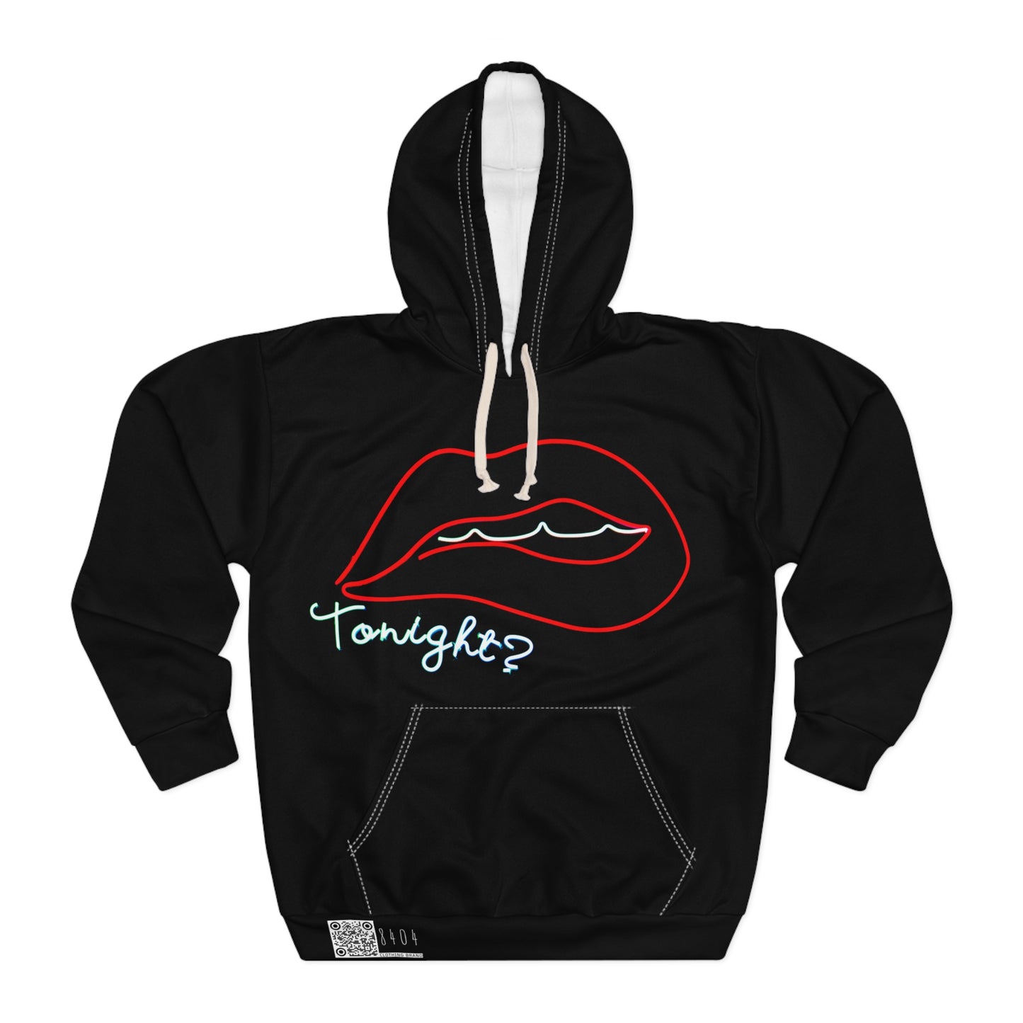 8404 Unisex Adult's "daring 'tonight?'" Fashion Pullover Hoodie