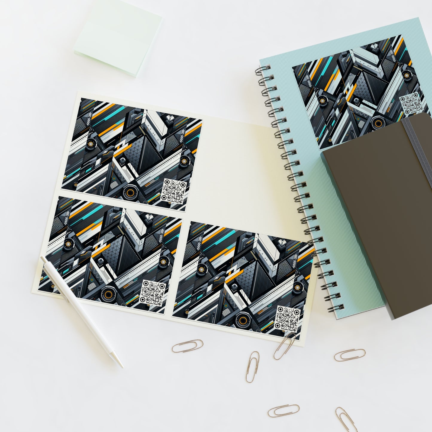 Tech Athletic Fusion Tech-Forward Athletic Sticker Sheets - 8404 Design-65