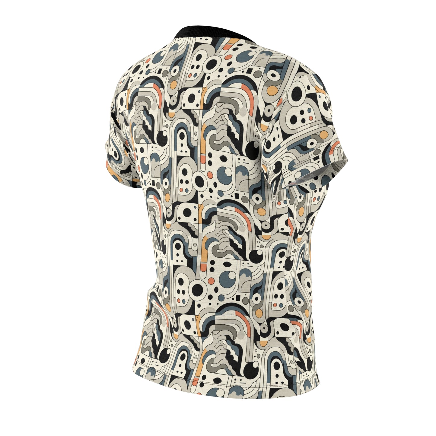 Modern Minimalism Minimalist Tech Women's Cut & Sew Tee - 8404 Design-60