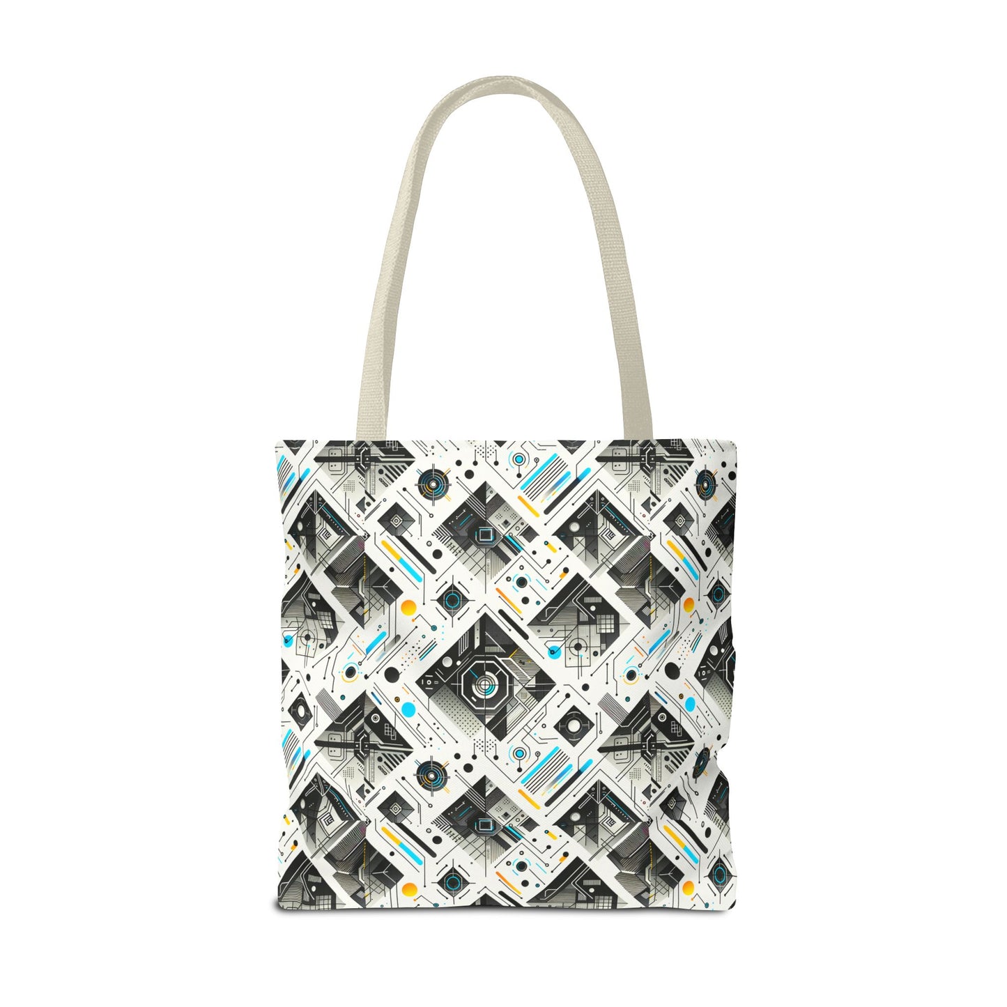 Tech Minimalism Minimalist Tech Tote Bag - 8404 Design-47