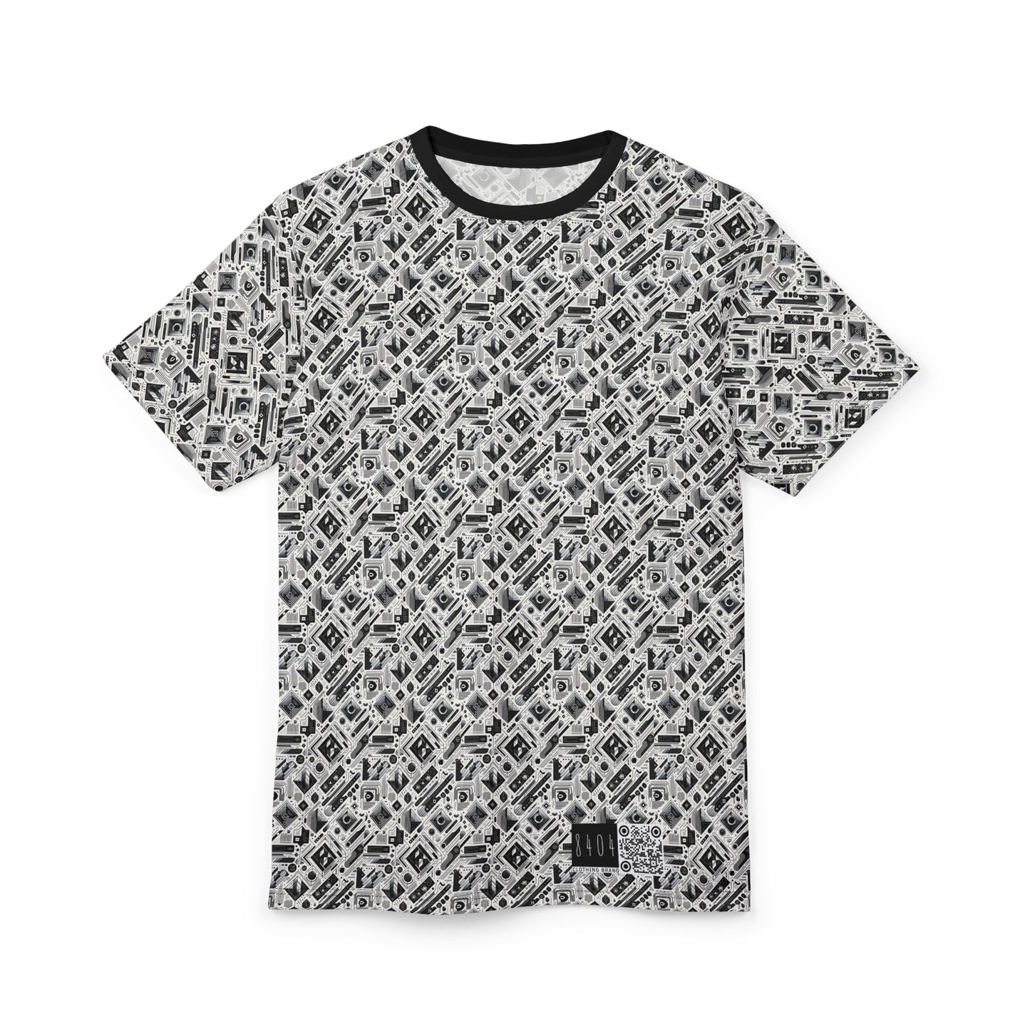 Tech Minimalism Minimalist Tech Unisex Cut & Sew Tee - 8404 Design-72