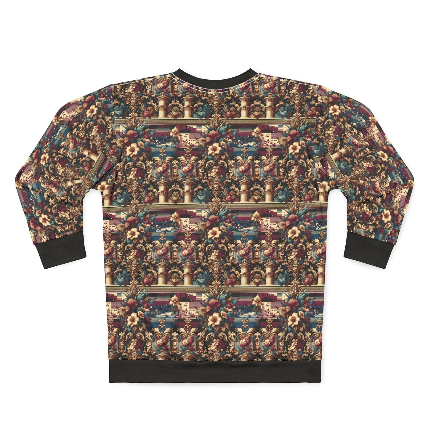 Digital Renaissance Modern Baroque Fusion Sweatshirt - 8404 Design-58