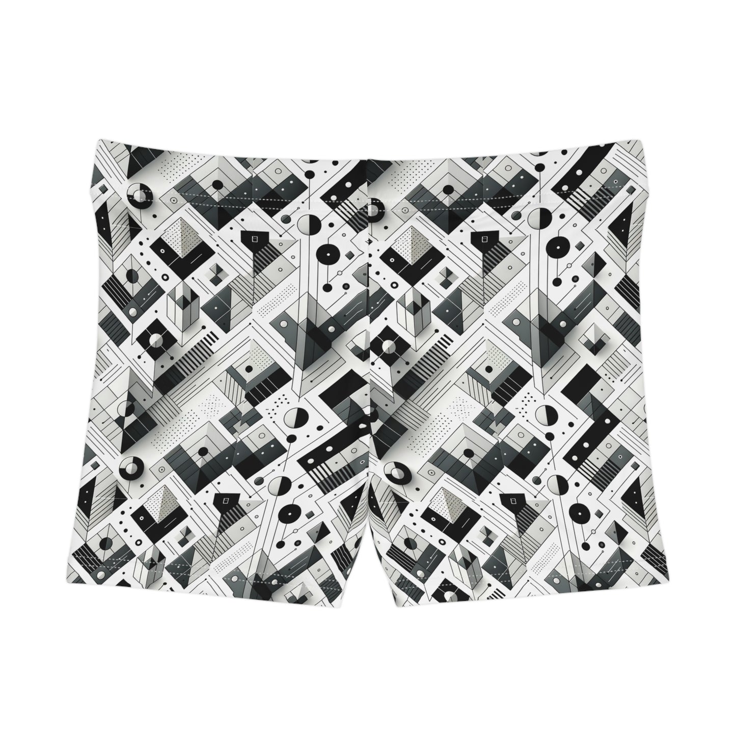 Digital Minimalism Minimalist Tech Women's Shorts - 8404 Design-69