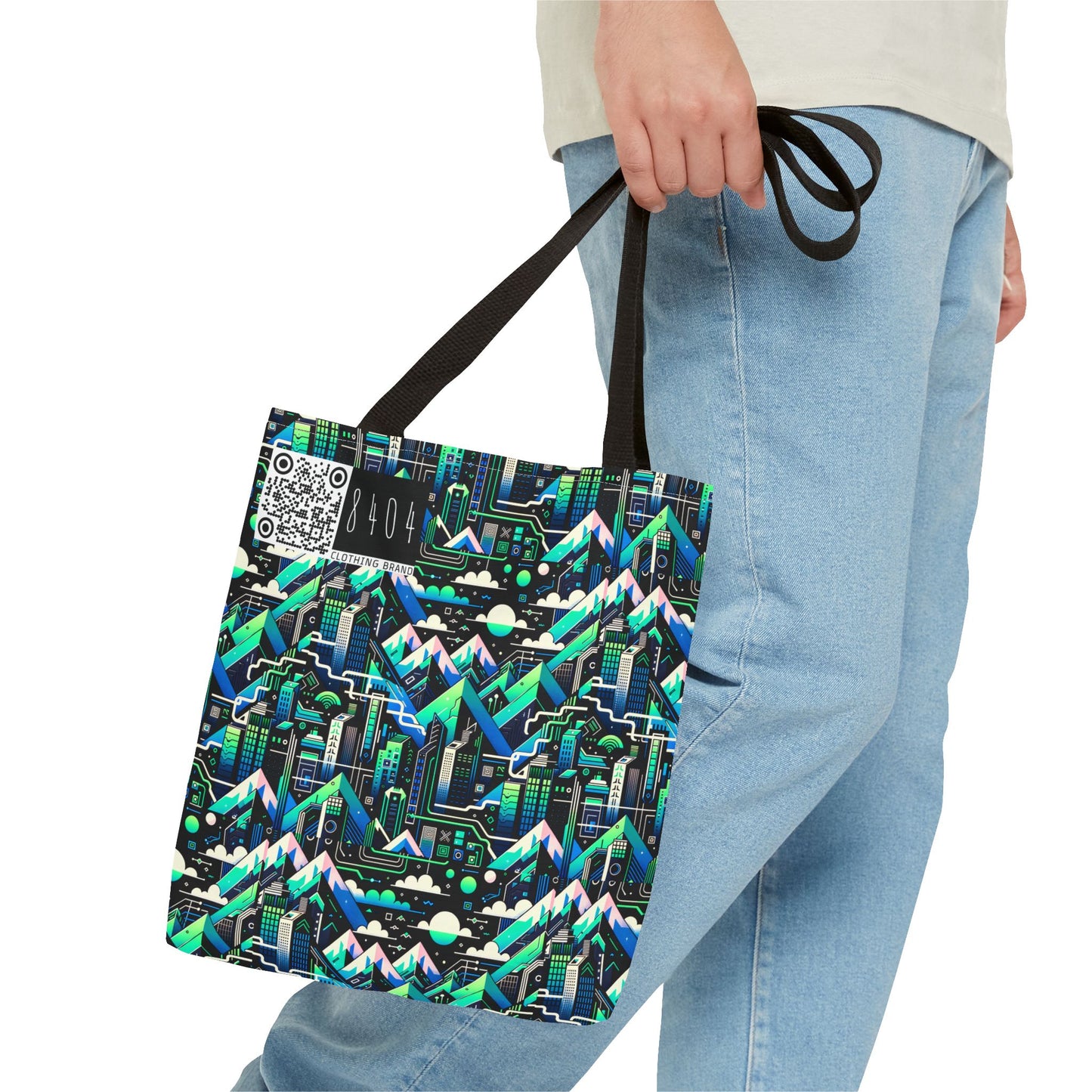 Digital Adventure Graphics Digital Explorer Tote Bag - 8404 Design-55