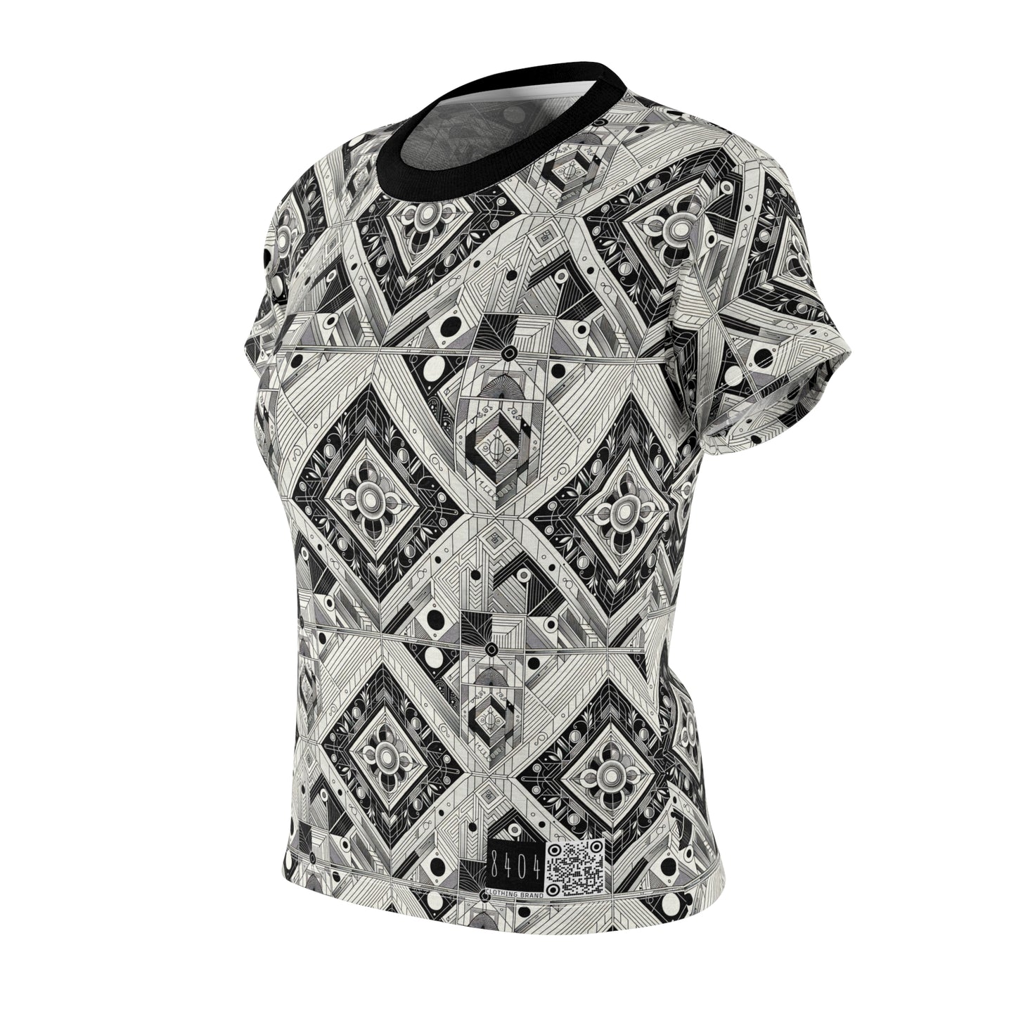 Tech Minimalism Minimalist Tech Women's Cut & Sew Tee - 8404 Design-54
