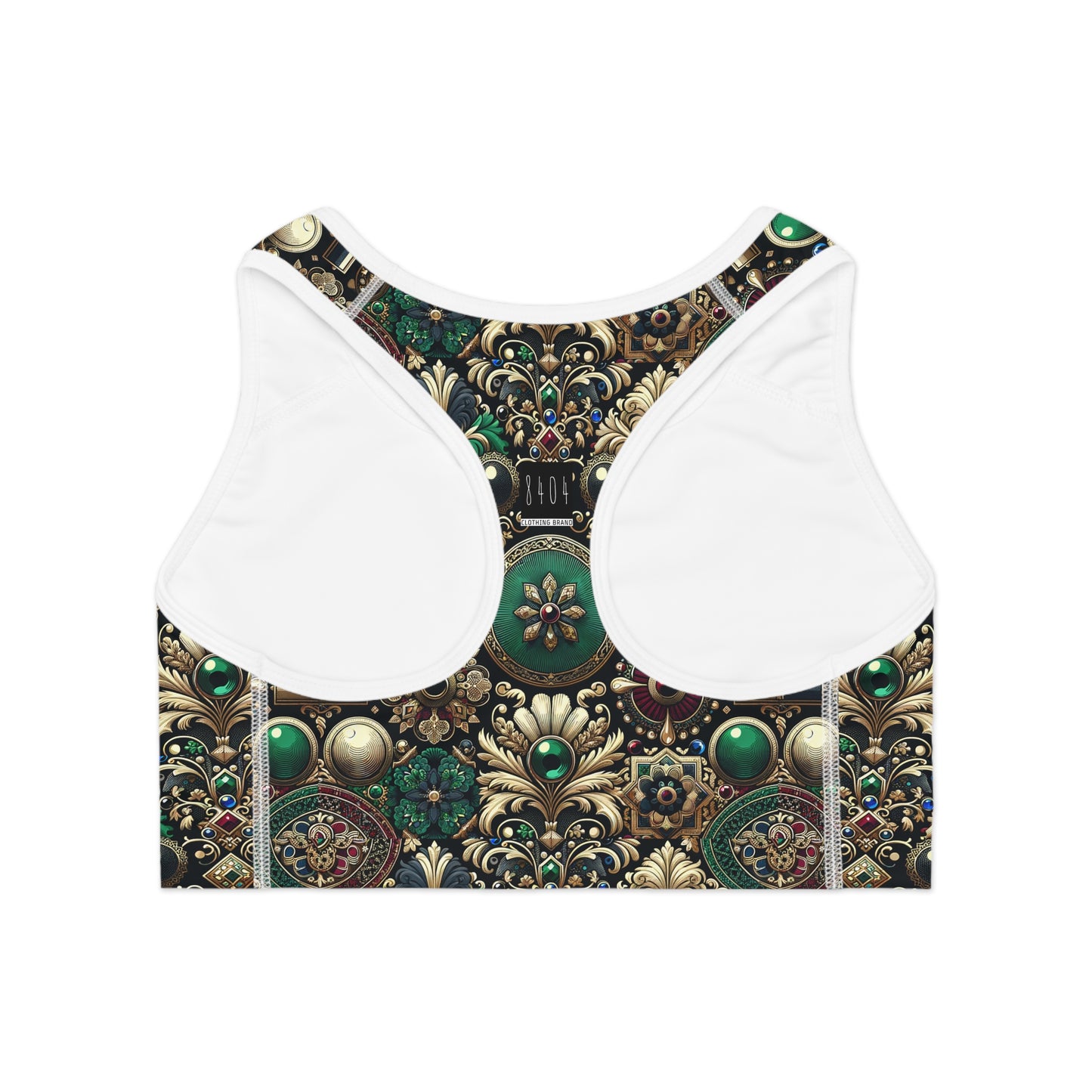 Neo-Dandyism Modern Dandy Streetwear Sports Bra - 8404 Design-54