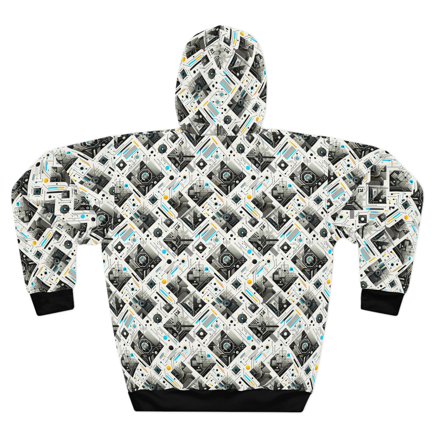 Tech Minimalism Minimalist Tech Pullover Hoodie - 8404 Design-47