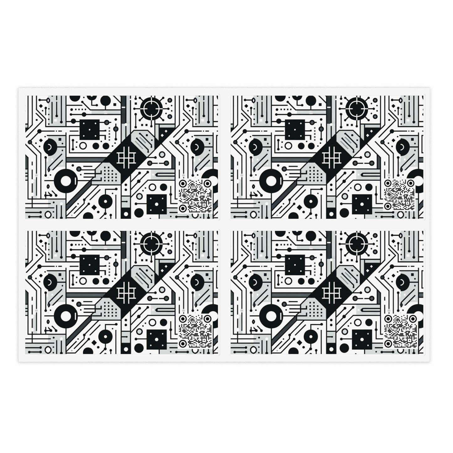 Digital Minimalism Minimalist Tech Sticker Sheets - 8404 Design-48
