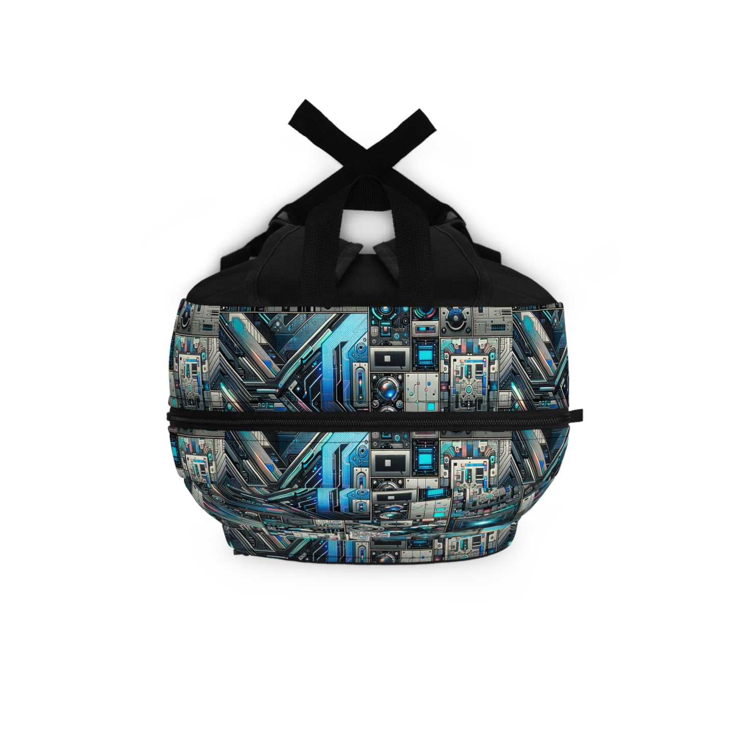 Tech-Infused Futurism Sleek Tech Edge Backpack - 8404 Design-48