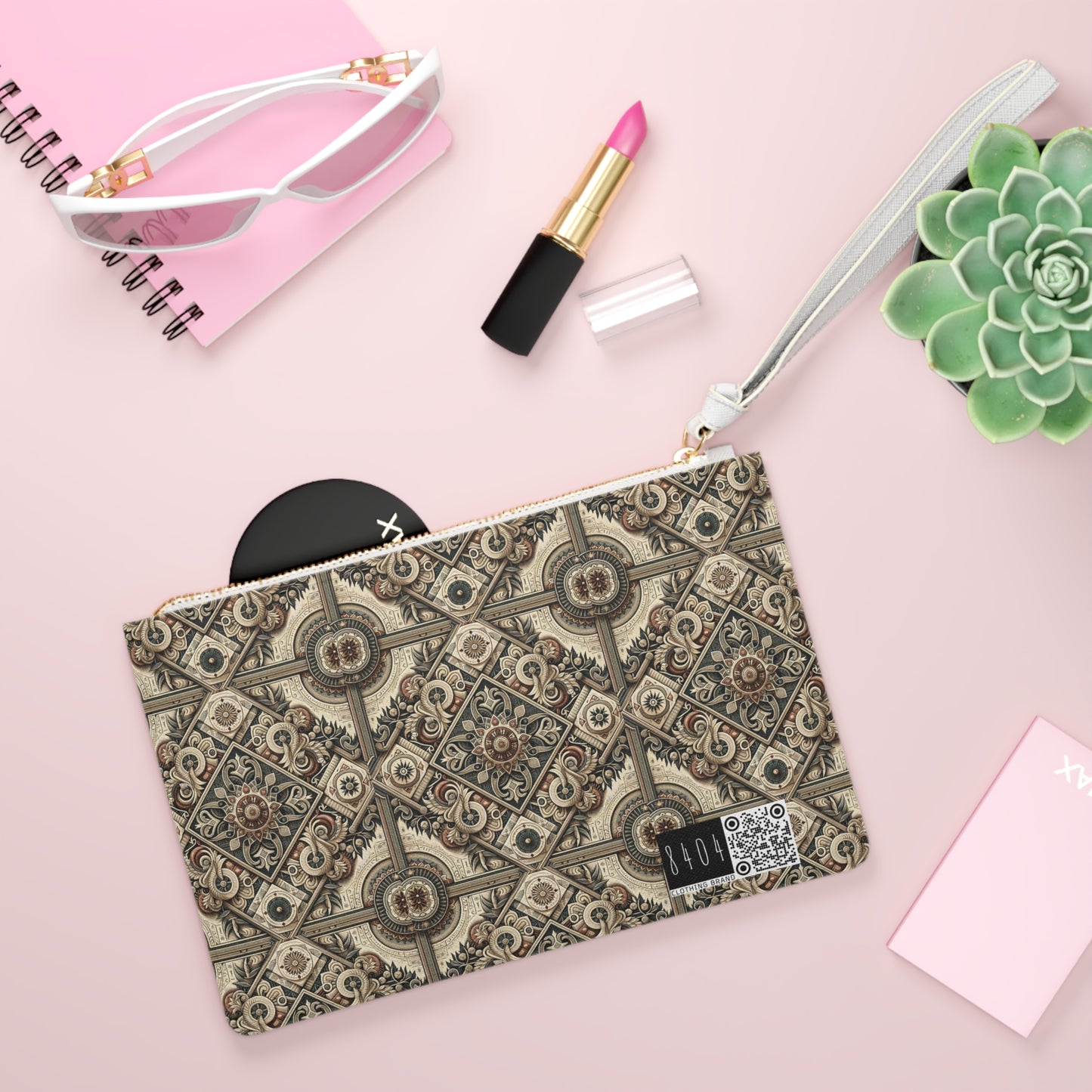 Graphic Workwear Capsule Artisanal Workwear Fusion Clutch Bag - 8404 Design-61