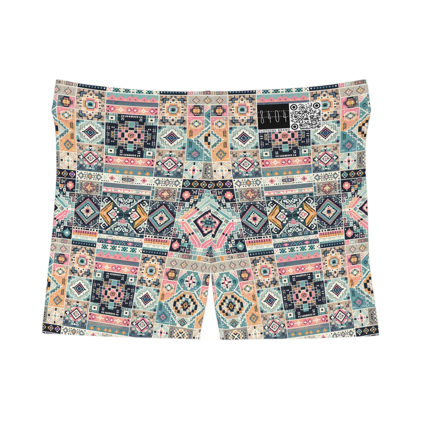 Digital Artisanal Fusion Digital Artisanal Women's Shorts - 8404 Design-55