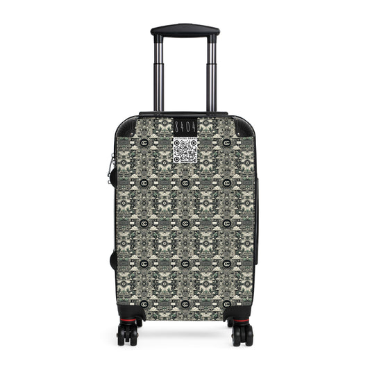 Cyber Garden Party Tech Garden Extravaganza Suitcase - 8404 Design-54