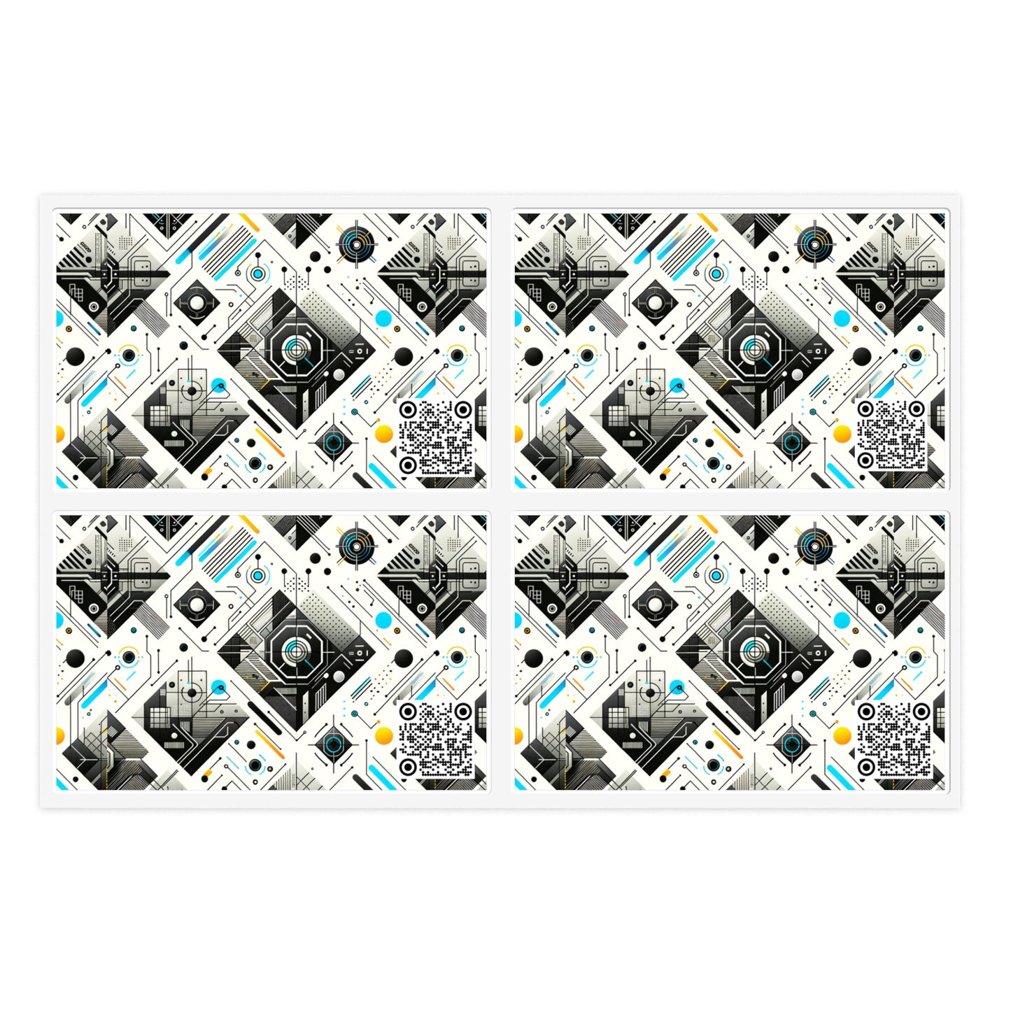 Tech Minimalism Minimalist Tech Sticker Sheets - 8404 Design-47