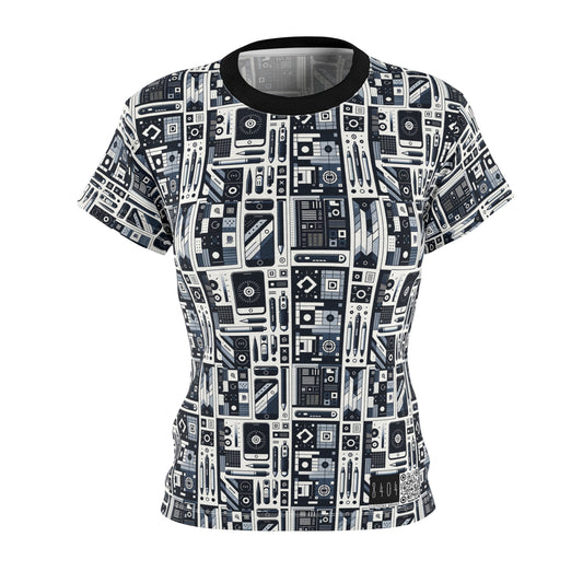 Minimalist Athleisure Minimalist Tech Women's Cut & Sew Tee - 8404 Design-60