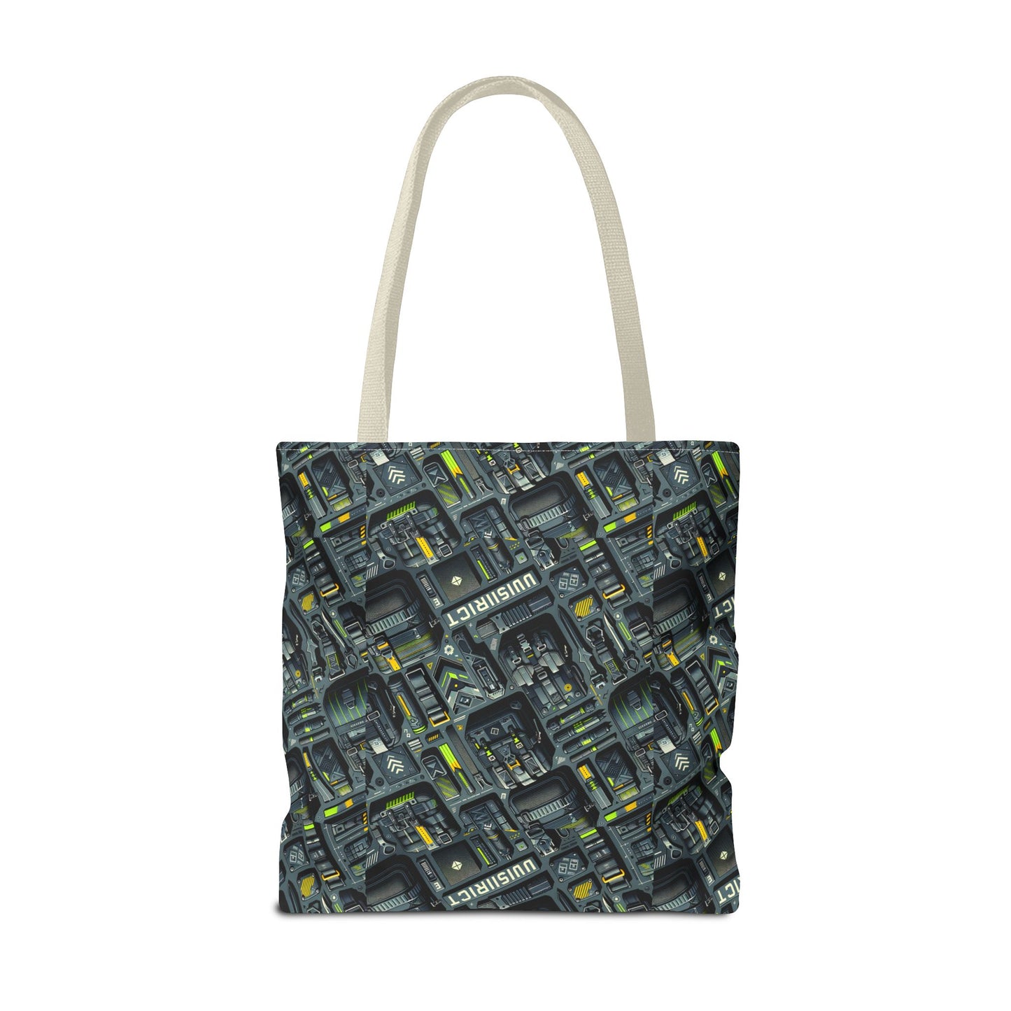 Tech Utility Streetwear Futuristic Tech-Forward Tote Bag - 8404 Design-47