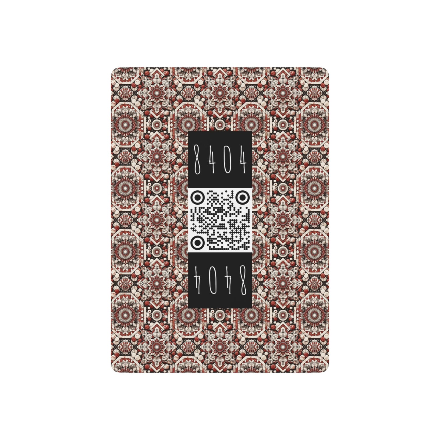 Neo Jomon Sculptural Aesthetics Artisanal Streetwear Poker Playing Cards - 8404 Design-55 S