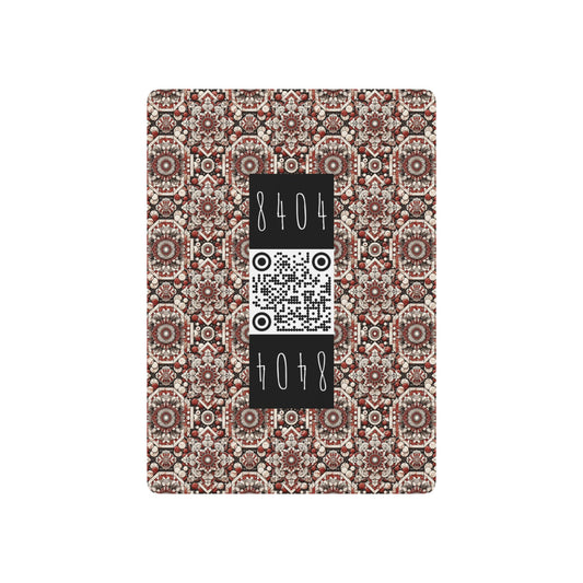 Neo Jomon Sculptural Aesthetics Artisanal Streetwear Poker Playing Cards - 8404 Design-55 S