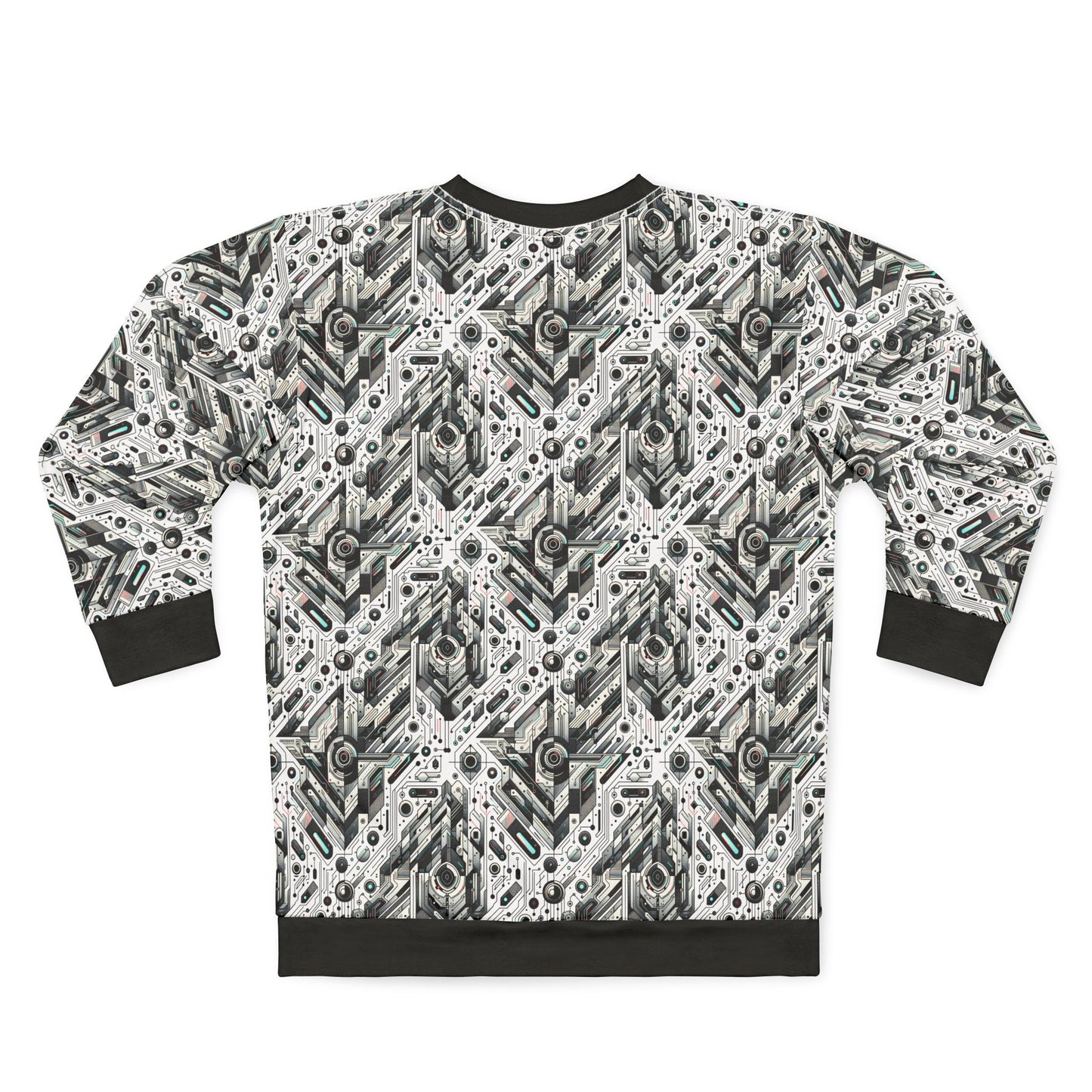 Tech-Infused Streetwear Tech-Forward Minimalism Sweatshirt - 8404 Design-51