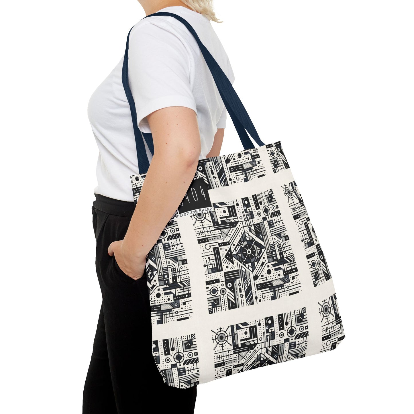 Digital Minimalism Minimalist Tech Tote Bag - 8404 Design-47