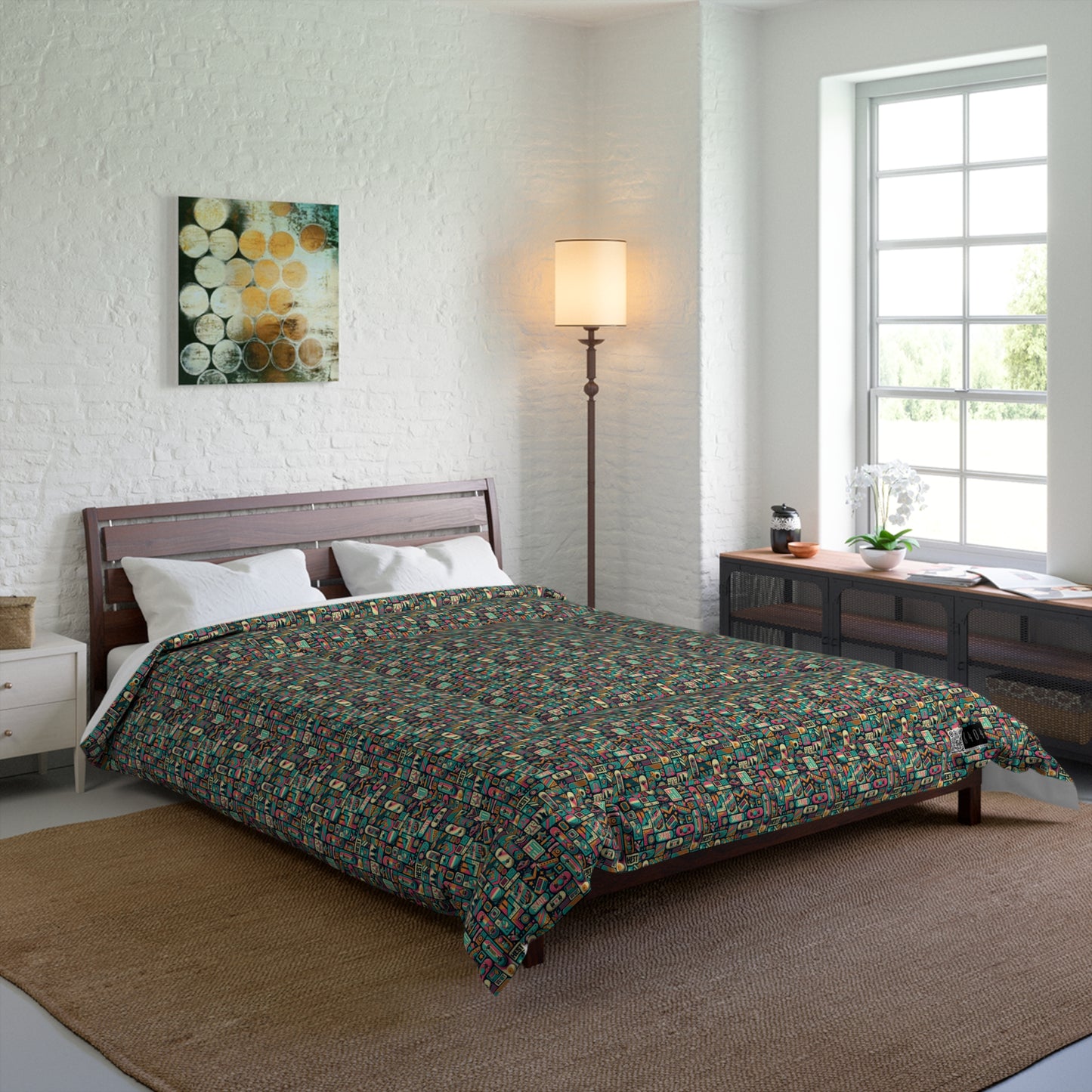Skate Culture Revival Urban Retro Cool Comforter - 8404 Design-61