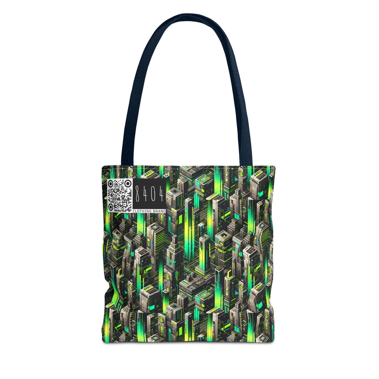 Digital Rebellion Tech-Forward Streetwear Tote Bag - 8404 Design-63