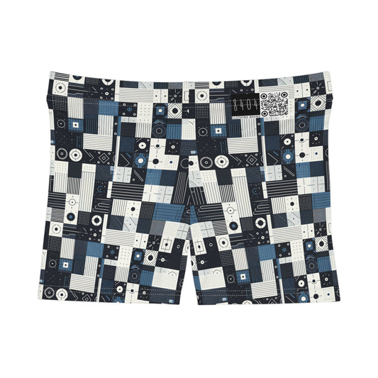 Minimalist Athleisure Minimalist Tech Women's Shorts - 8404 Design-39