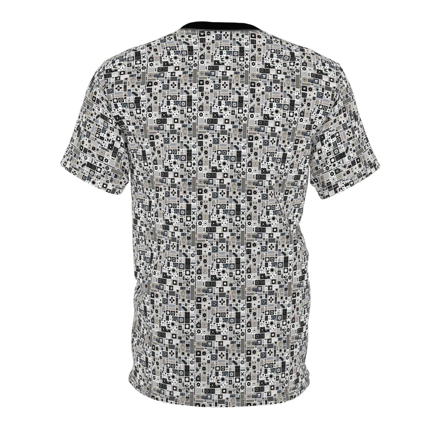 Digital Minimalism Minimalist Tech Unisex Cut & Sew Tee - 8404 Design-45