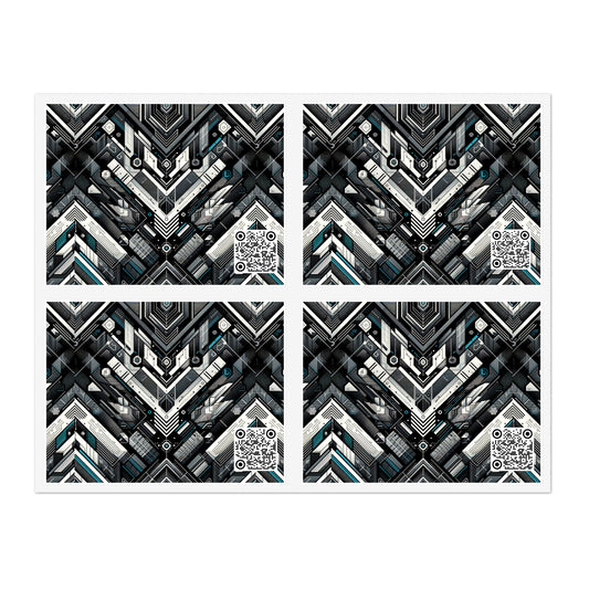 Tech Athletic Fusion Tech-Forward Athletic Sticker Sheets - 8404 Design-63