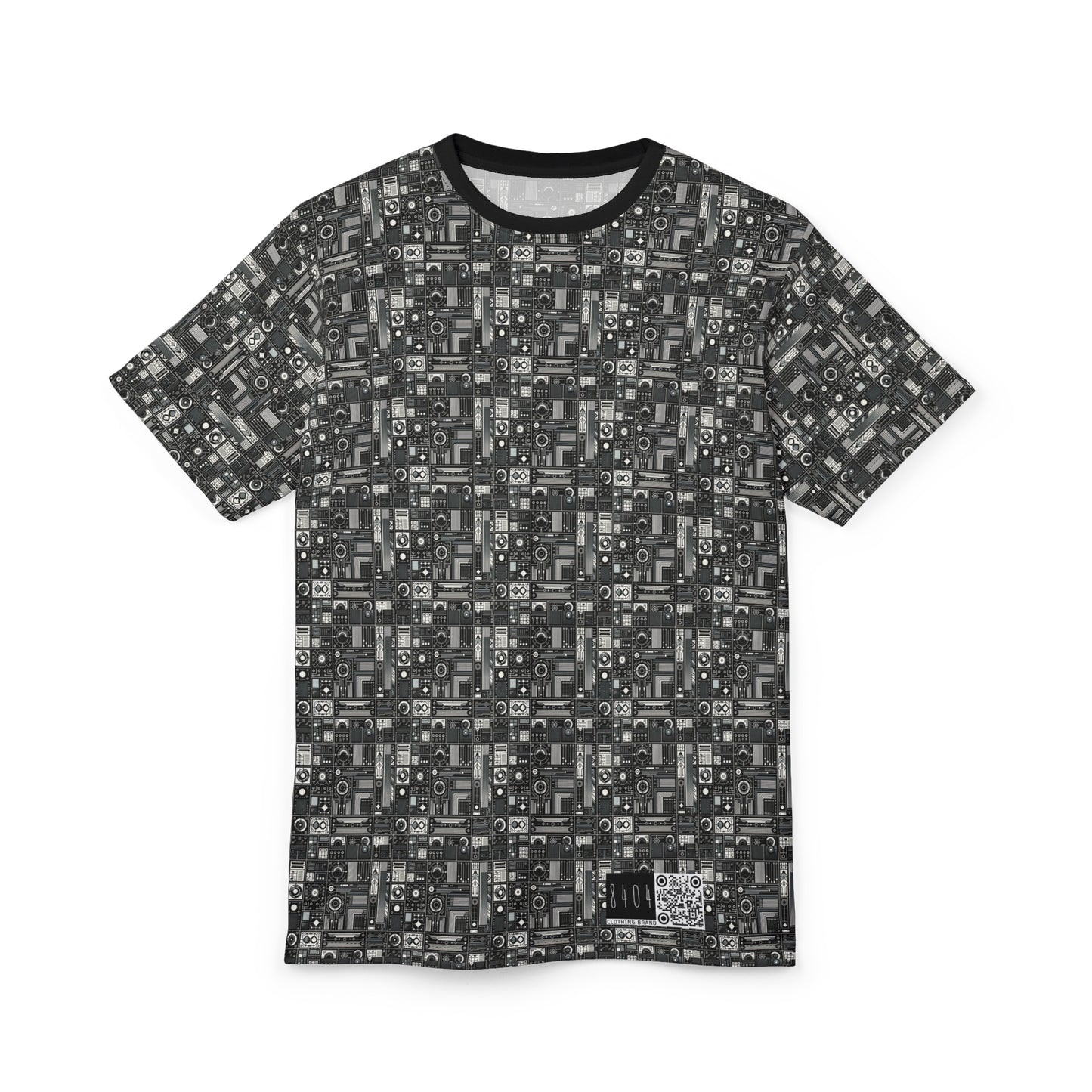 Digital Minimalism Minimalist Tech Unisex Cut & Sew Tee - 8404 Design-62