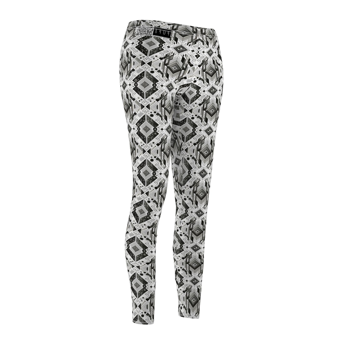 Digital Minimalism Minimalist Tech Women's Cut & Sew Casual Leggings - 8404 Design-51