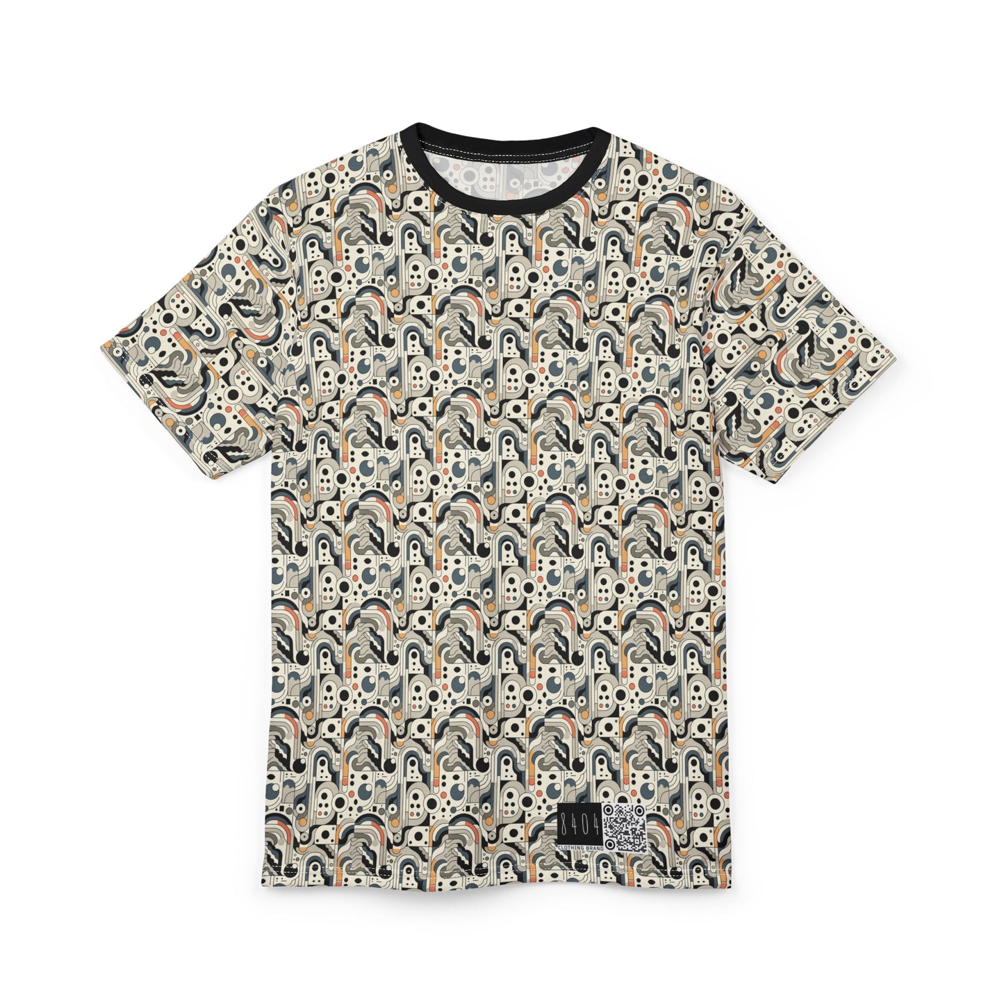 Modern Minimalism Minimalist Tech Unisex Cut & Sew Tee - 8404 Design-60