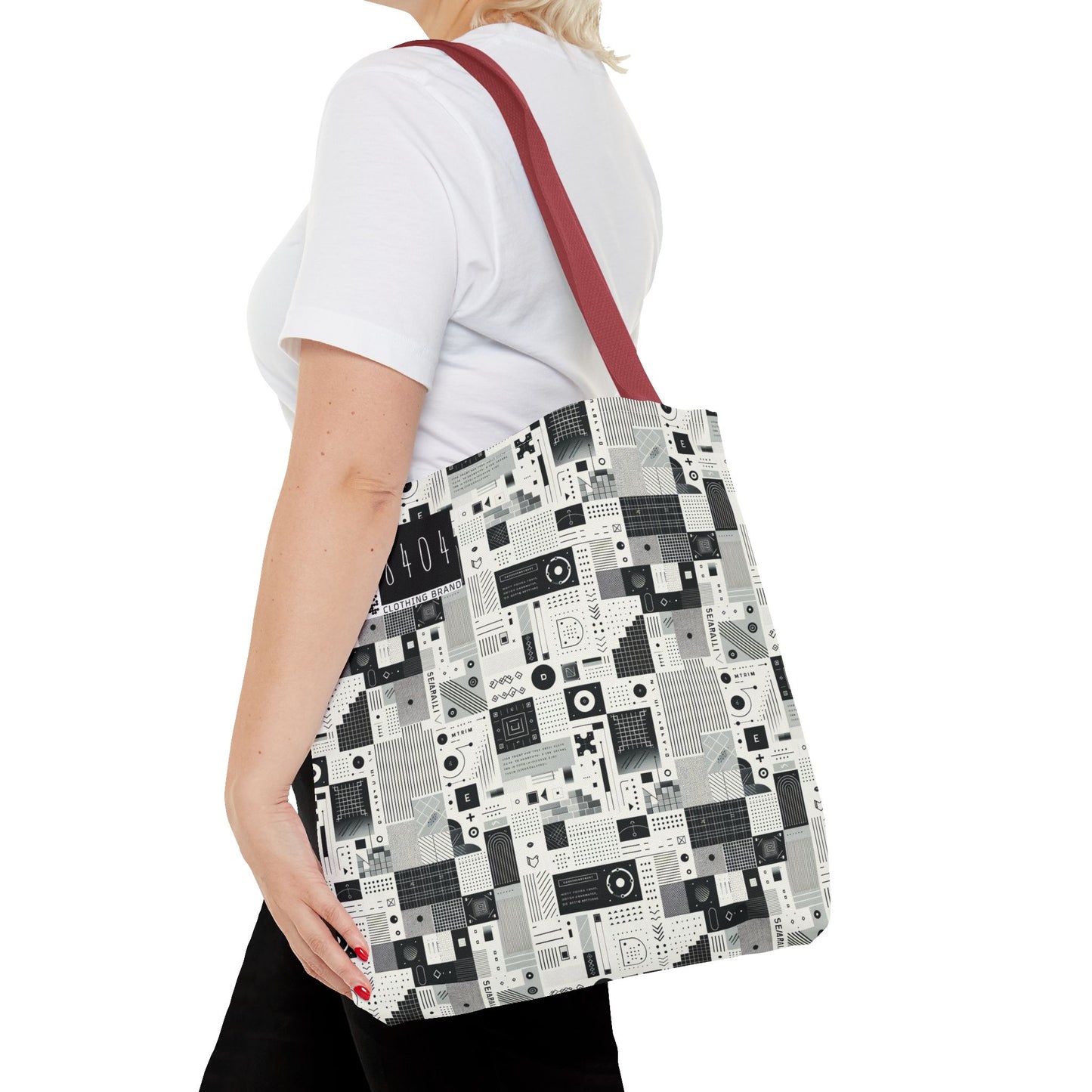 Digital Minimalism Minimalist Tech Tote Bag - 8404 Design-50