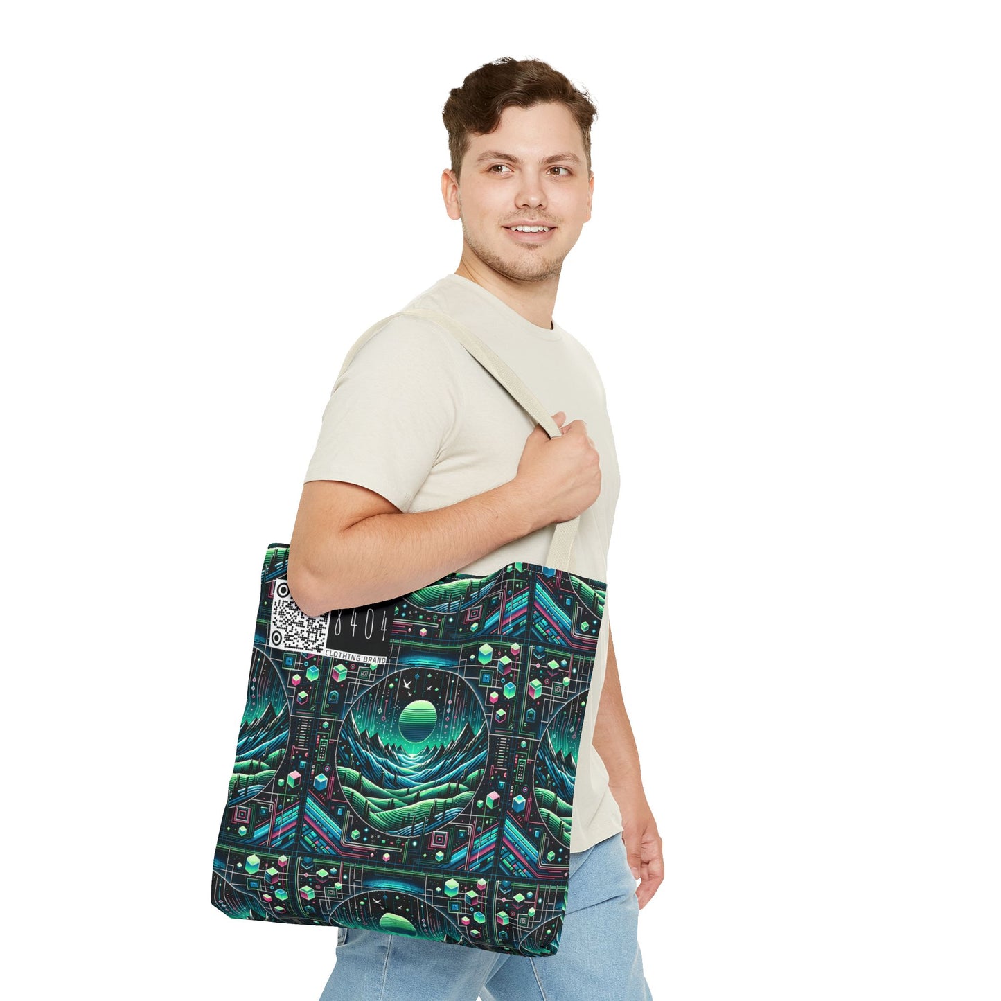 Digital Adventure Graphics Digital Explorer Tote Bag - 8404 Design-59