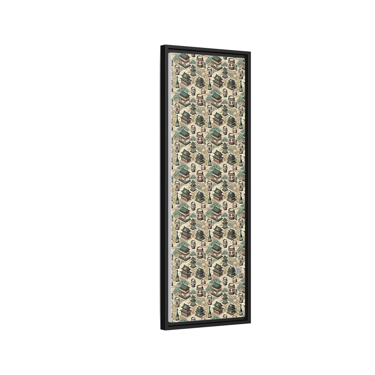 Cultural Artisanal Fusion Contemporary Cultural Elegance Matte Canvas, Framed (multi-Color) - 8404 Design-68 B