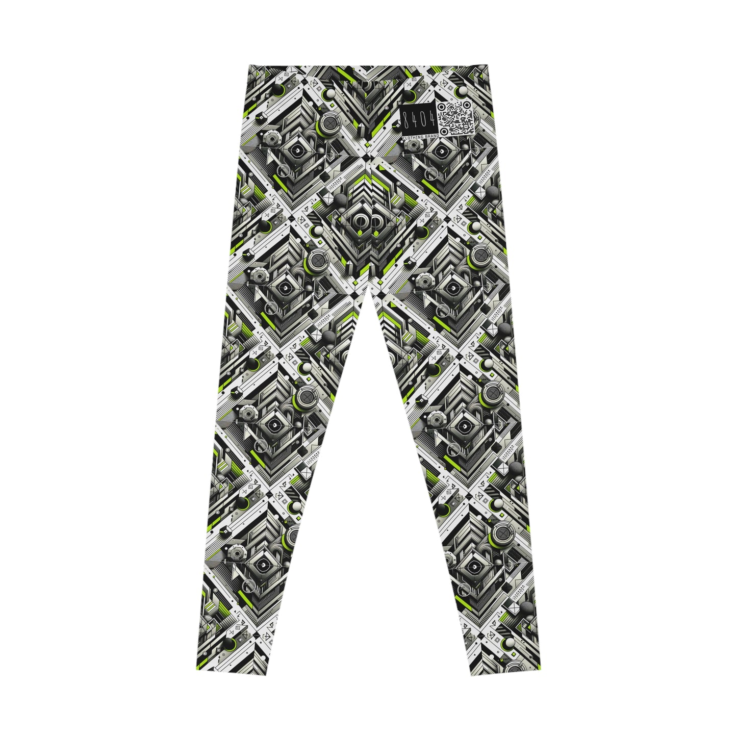 Elevated Sporty Tech Tech-Forward Streetwear Stretch Leggings - 8404 Design-70