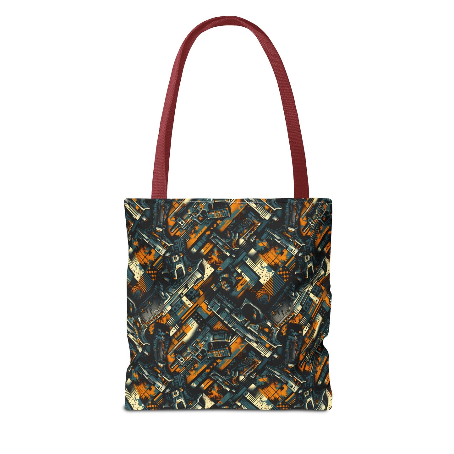 Digital Punk Futuristic Grunge Tote Bag - 8404 Design-47