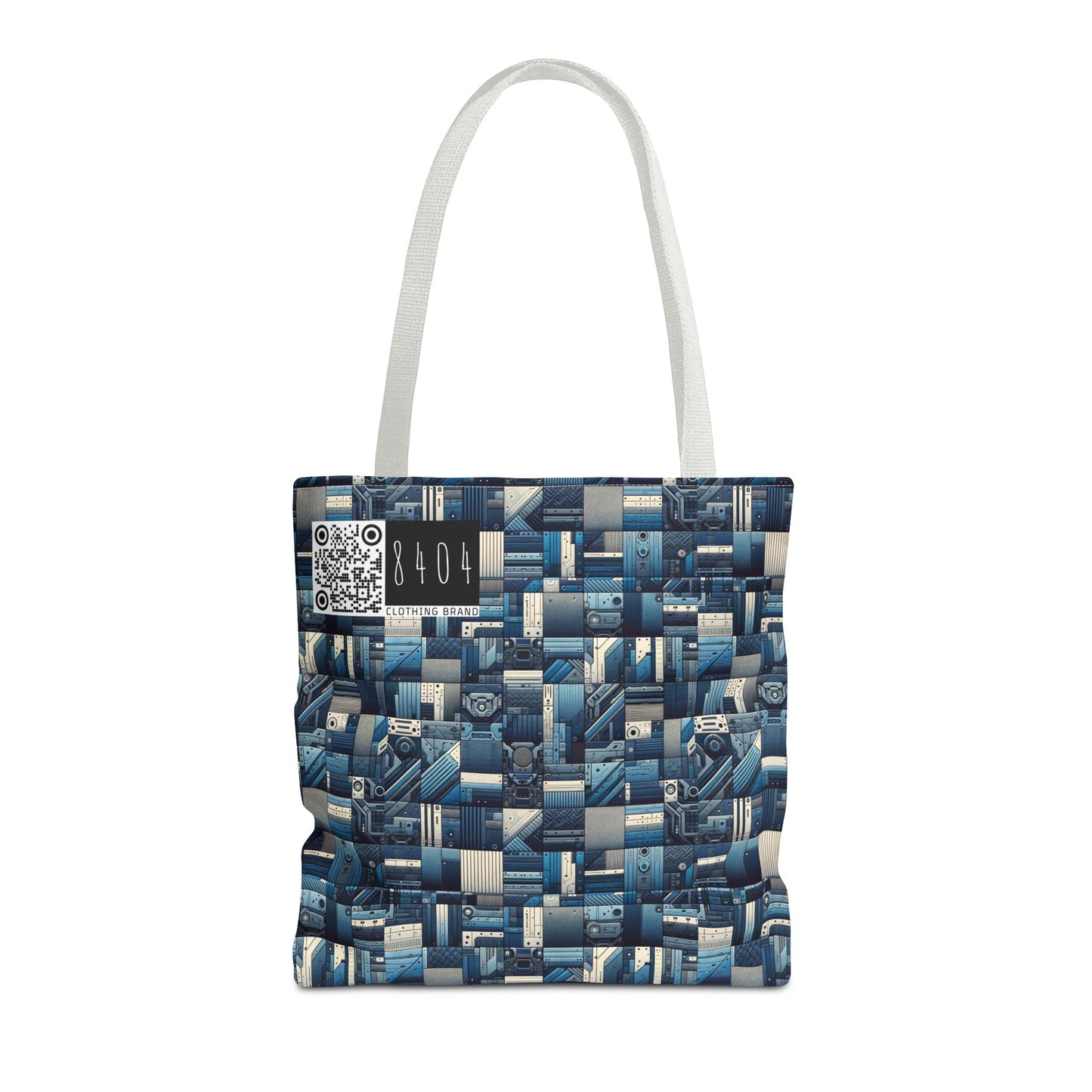 Tech-Inspired Utility Tech-Forward Streetwear With Utilitarian Edge Tote Bag - 8404 Design-44