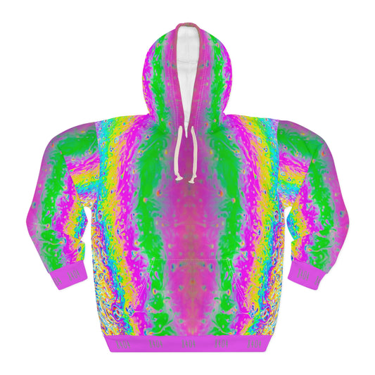8404's Unisex Adult "fluorescence in Magenta" Fashion Pullover Hoodie