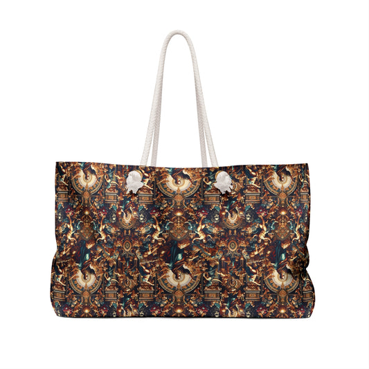 Digital Renaissance Luxurious Streetwear Inspired By Classical Art With a Modern Twist Weekender Bag - 8404 Design-64