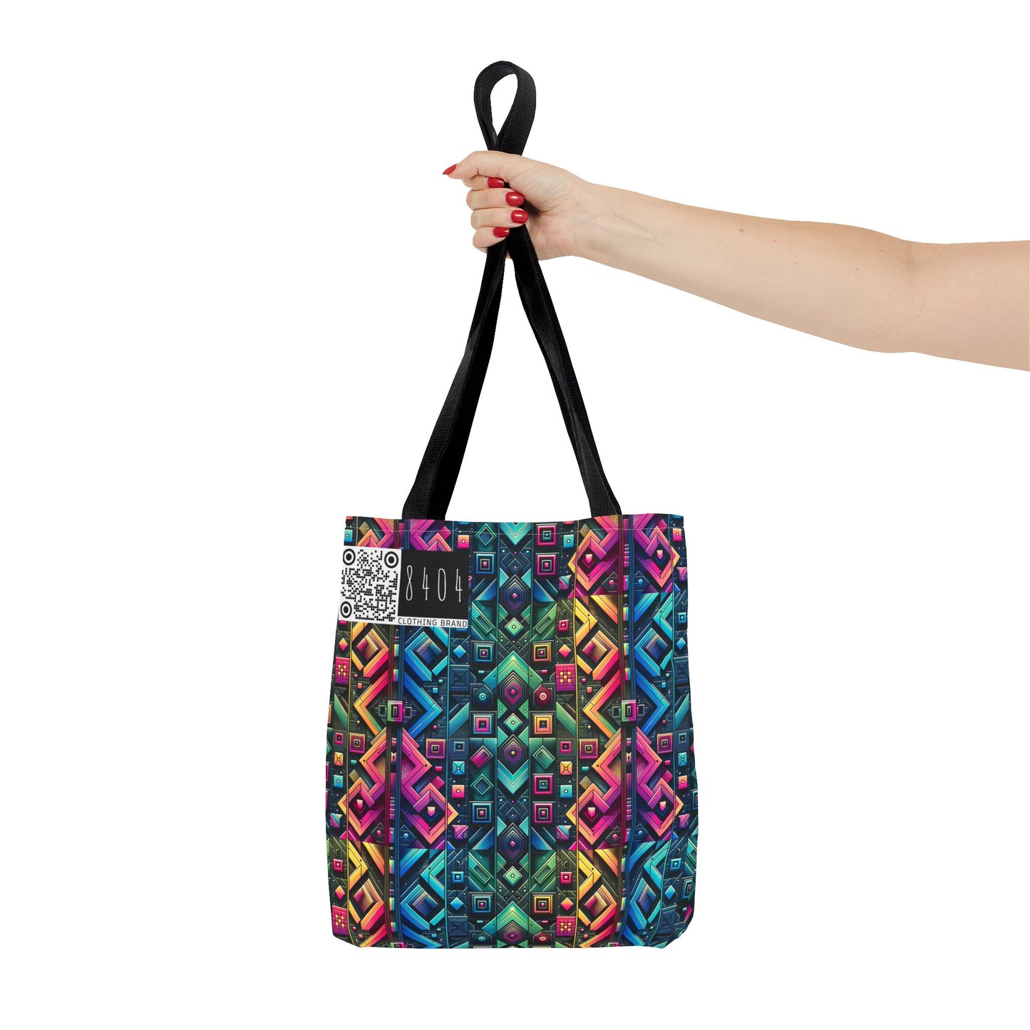 Tech-Inspired Graphics Cyberpunk Cool Tote Bag - 8404 Design-58