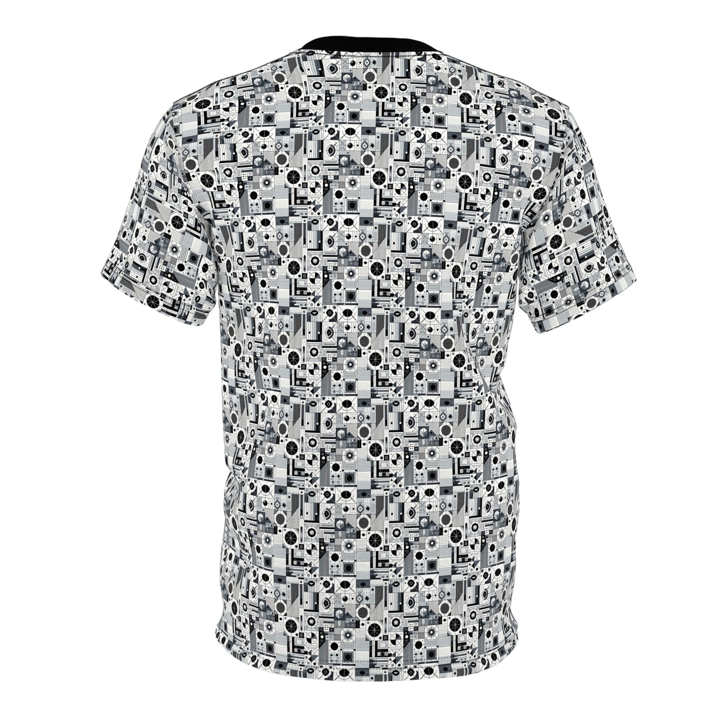 Digital Minimalism Minimalist Tech Unisex Cut & Sew Tee - 8404 Design-65