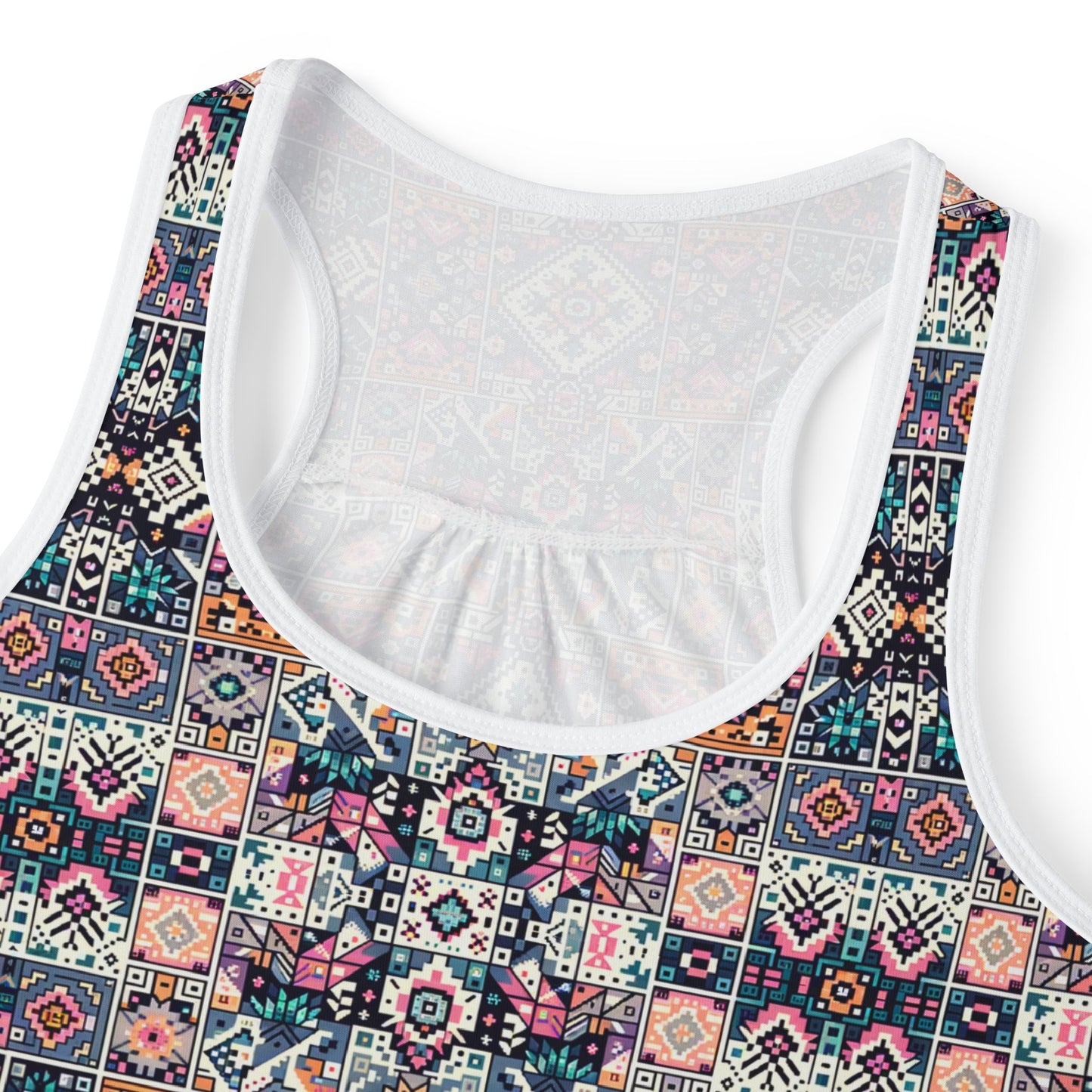 Digital Artisanal Fusion Digital Artisanal Women's Tank Top - 8404 Design-65