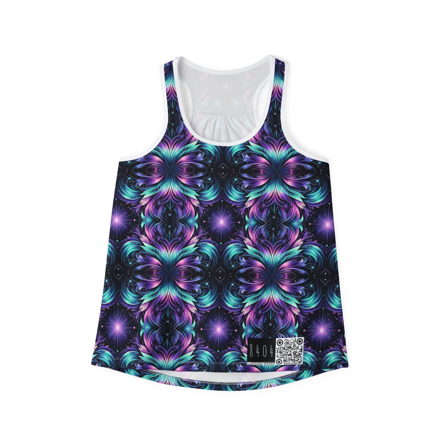 Iridescent Dream Futuristic Tech Women's Tank Top - 8404 Design-60